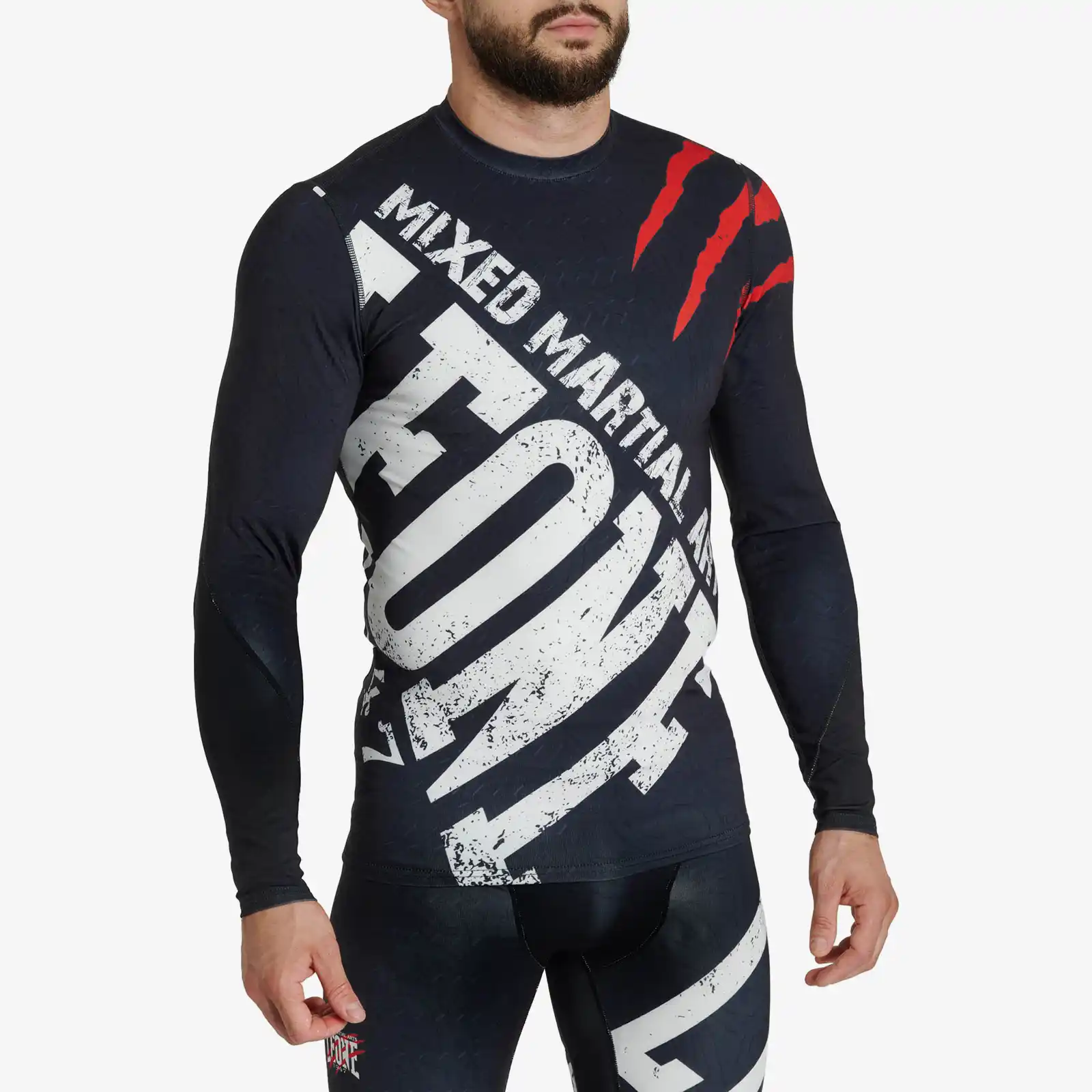 AB941_01_1 copy PRIMAL INSTINCT LONG SLEEVED RASHGUARD - Slika 1